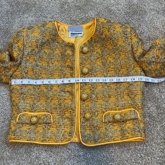 Mimmina 80’s Vintage Cropped Coat - Picture 11 of 15